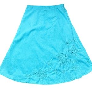 Willow Bay blue long Skirt Size 12